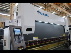 4 المحور CNC آلة الصحافة الفرامل 175 طن × 4000mm التتويج CNC الآلية