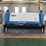 آلة القص المقصلة الهيدروليكية 3200 مم × 8 مم مع دعم المواد الهوائية