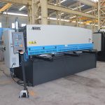 QC12Y الصفائح المعدنية لوحة سوينغ شعاع آلة القص الهيدروليكية