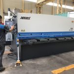 لوحة آلة القص الهيدروليكية ورقة الحديد ، NC آلة قص المعادن الصفائح المعدنية